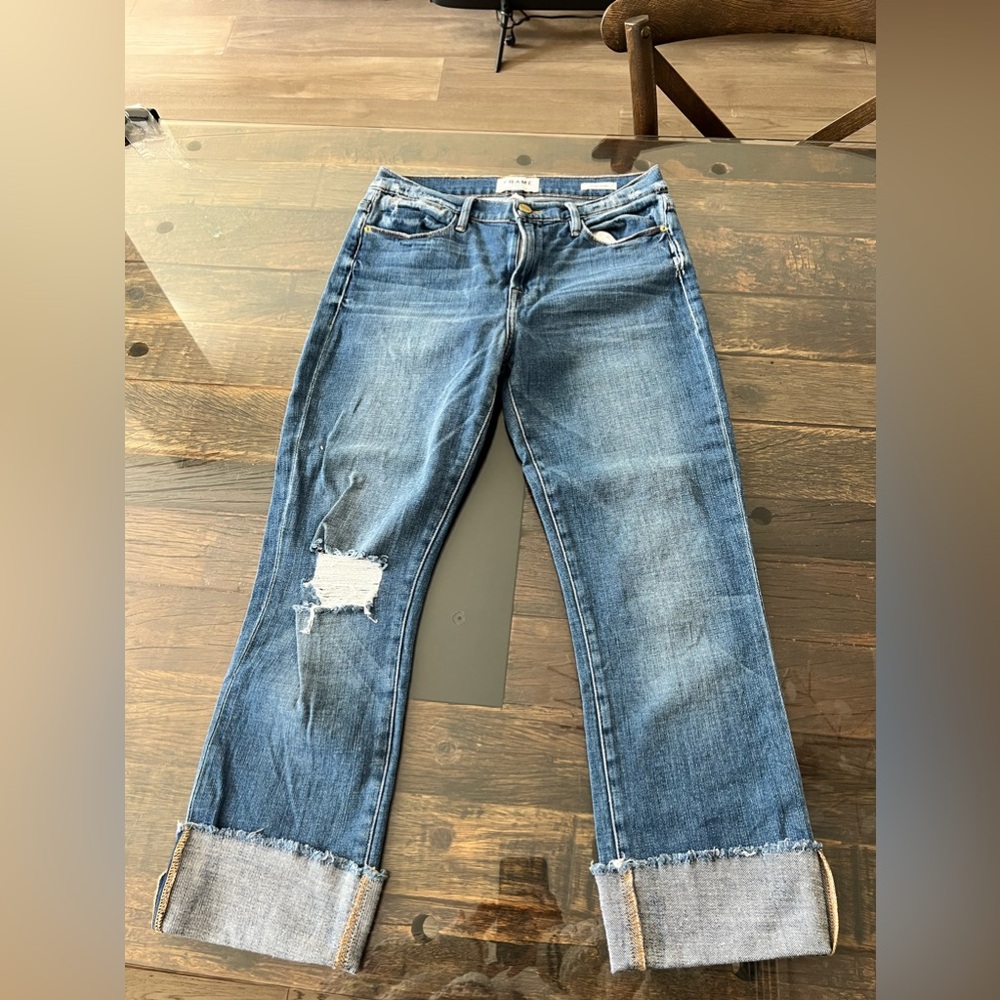 FRAME Denim Jeans Le High Straight Size 28